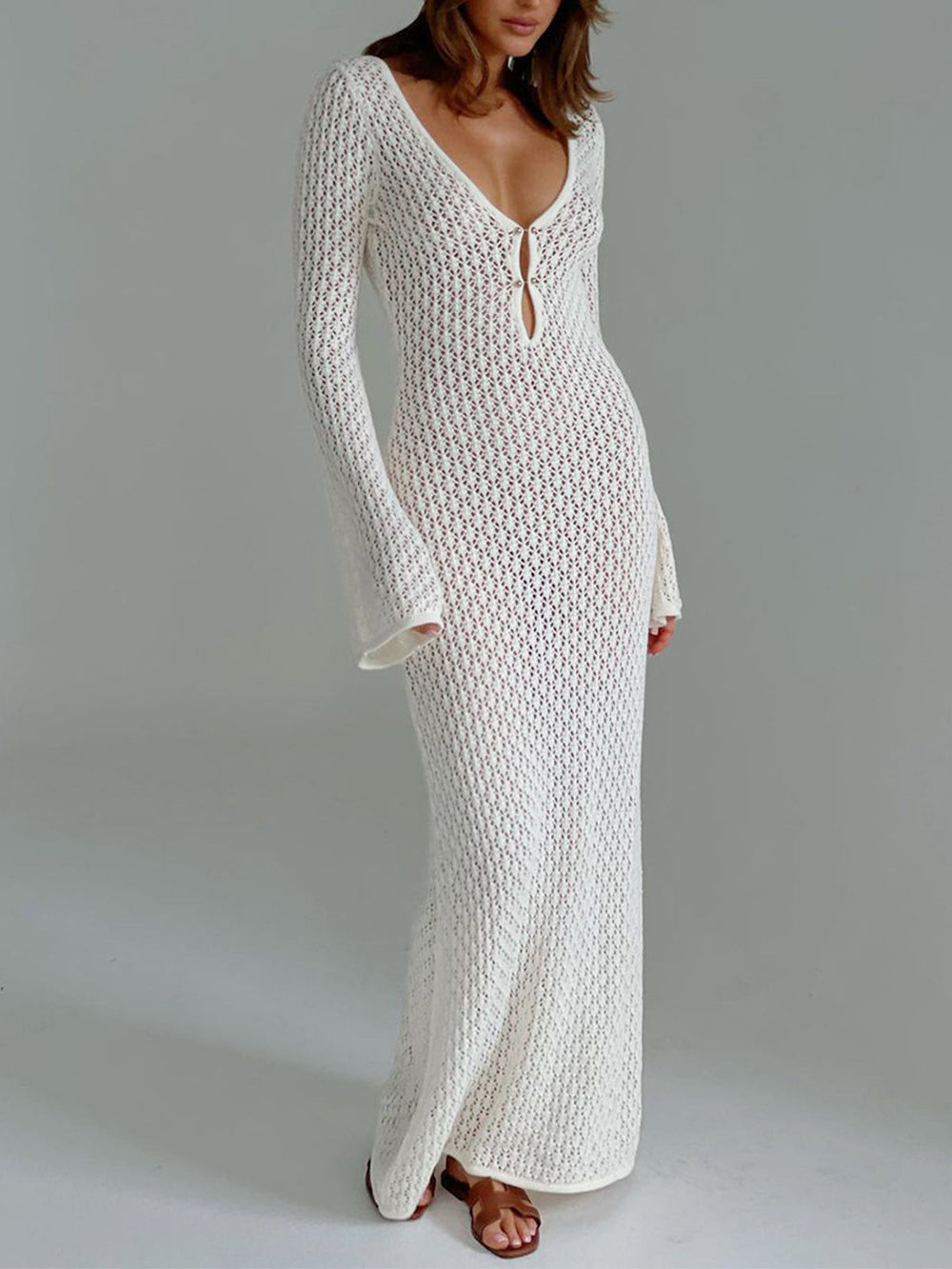 Backless Maxi Dress