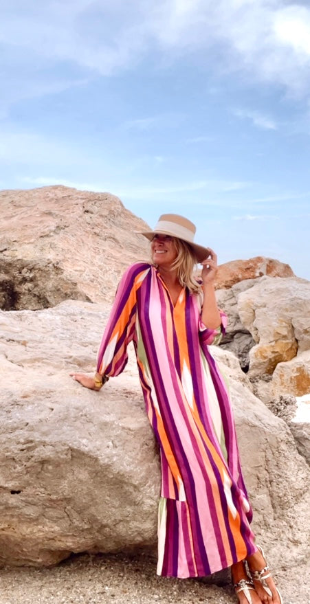 Lunara Pinkes Mykonos Dress