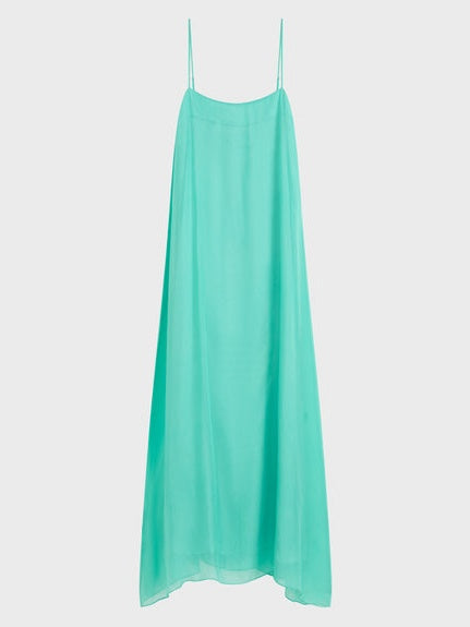 Elegant Maxi Dress Column Spaghetti Strap