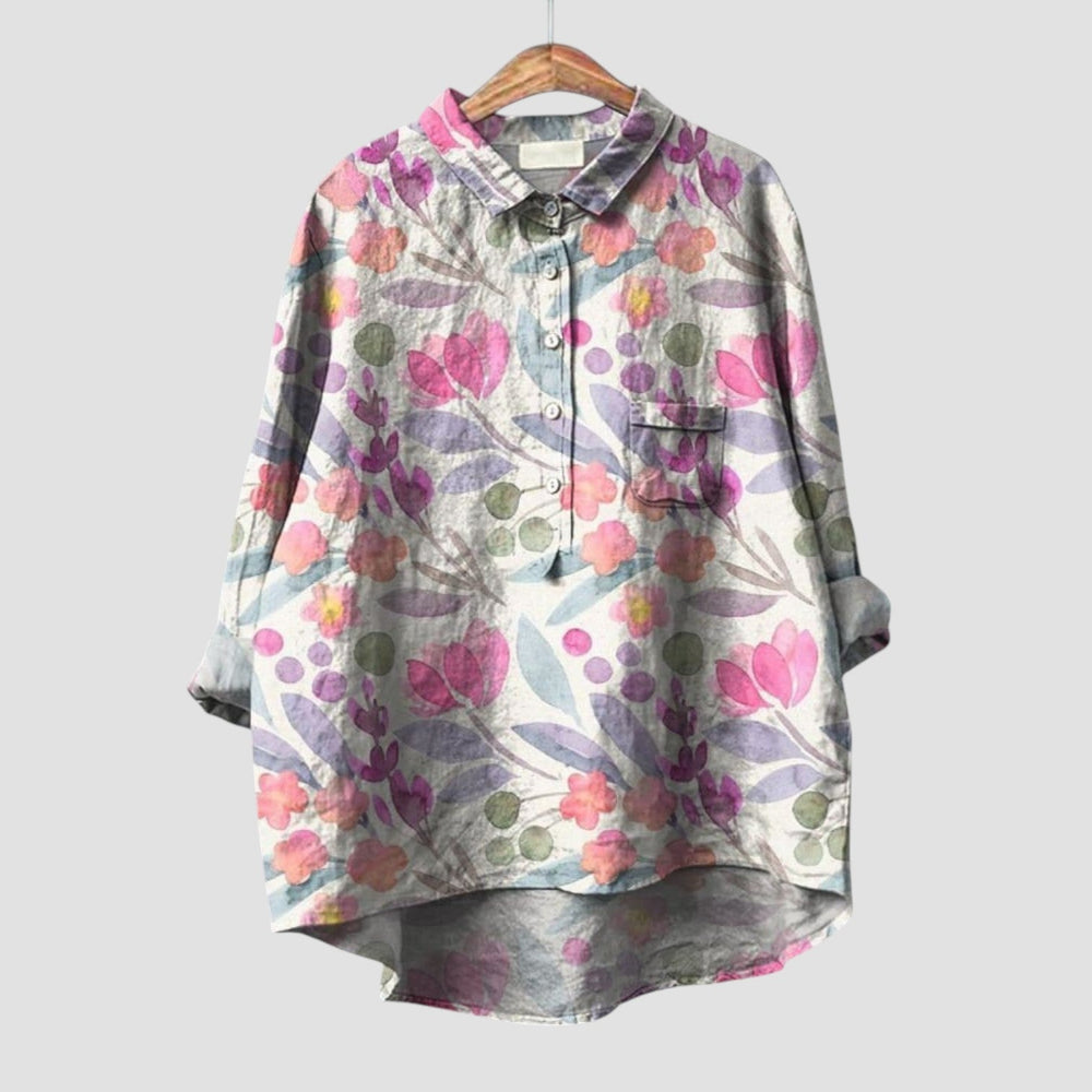 Benedetta Statement Shirt for Effortless Elegance
