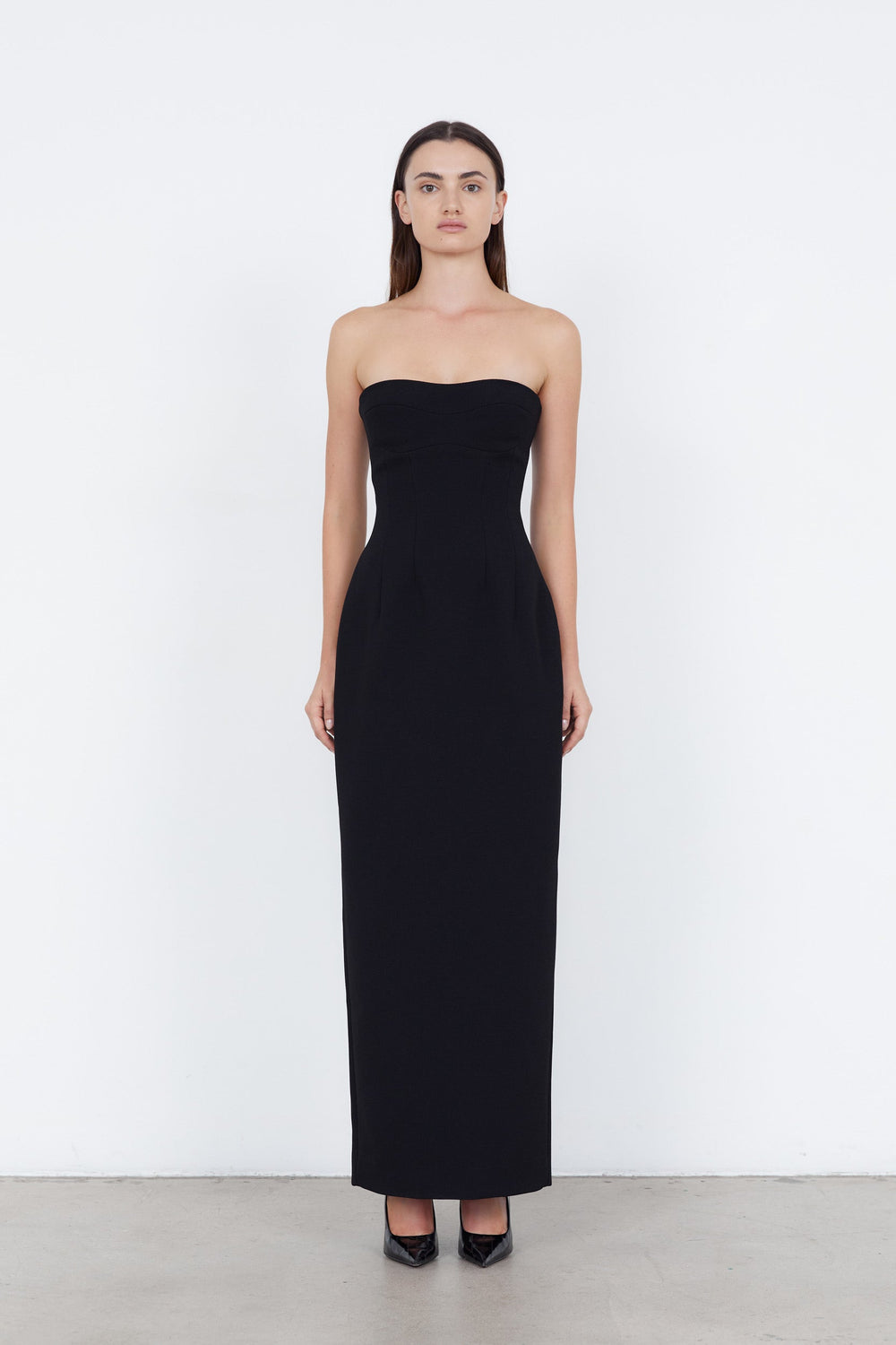 Coriva Strapless Maxi Dress