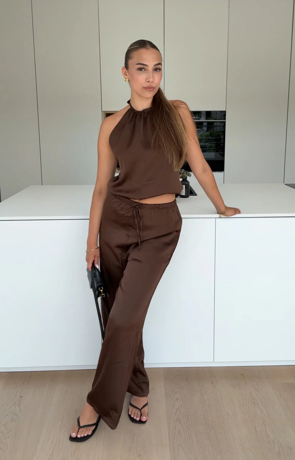 Luna Satin Set