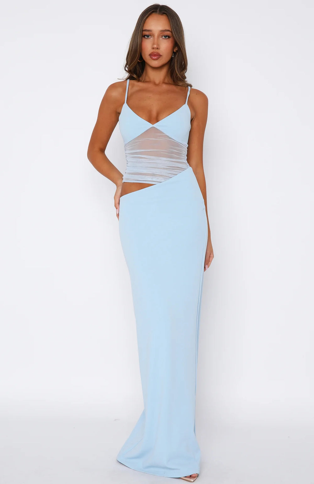 Naiara Maxi-dress With Cut-outs