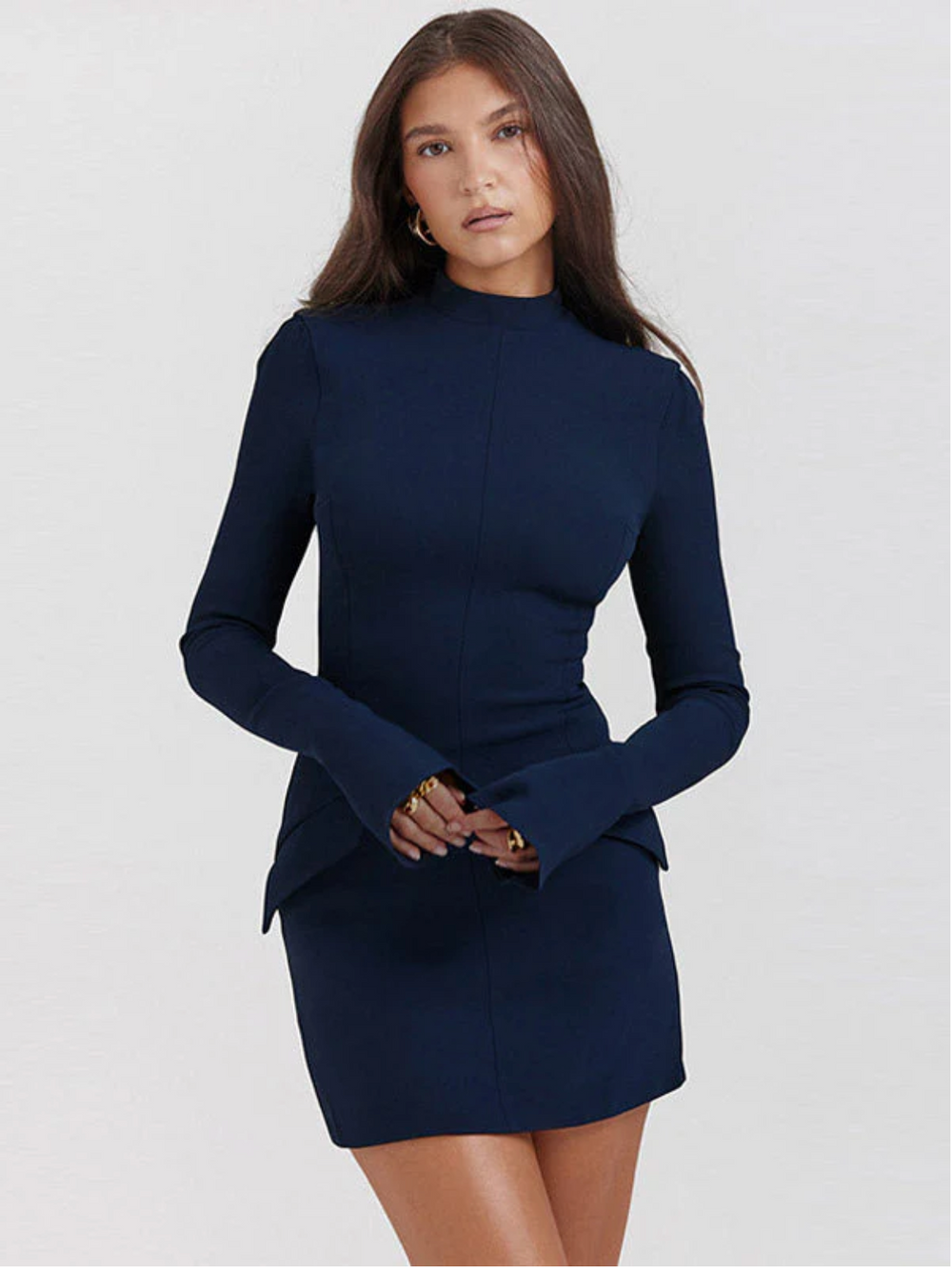 Caroline | Collar Shirt Dress
