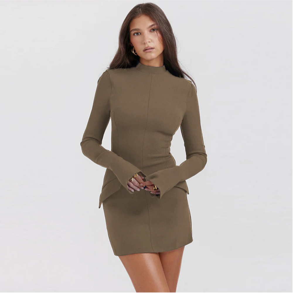 Caroline | Collar Shirt Dress