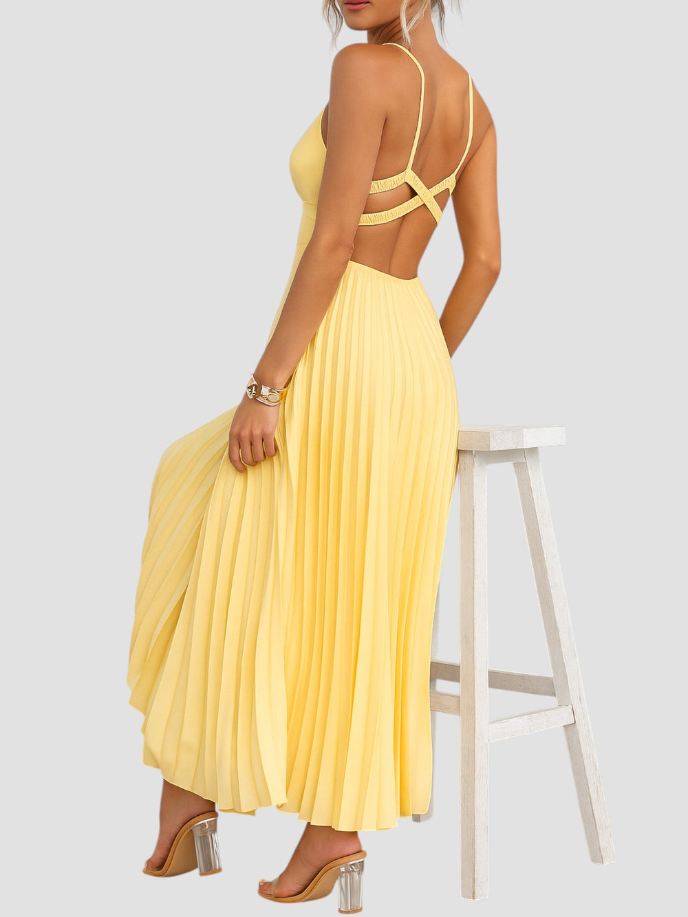 Sol Pleated Summer Dress