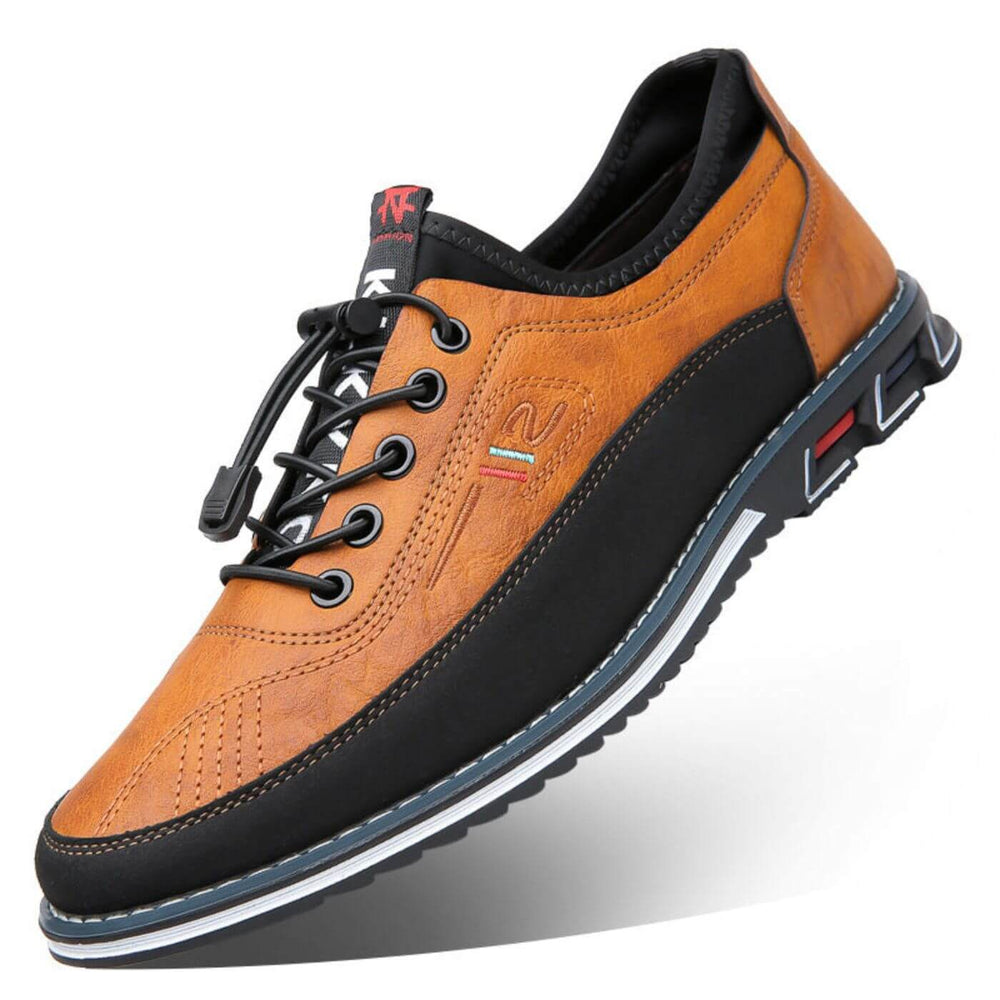 Stefan Orthopedic Flexible Rubber Sole Walking Shoes