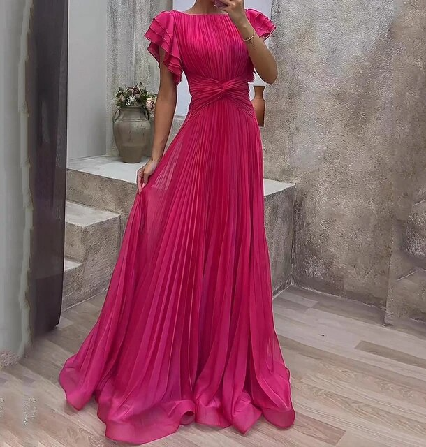 Willow Colorful Evening Dress