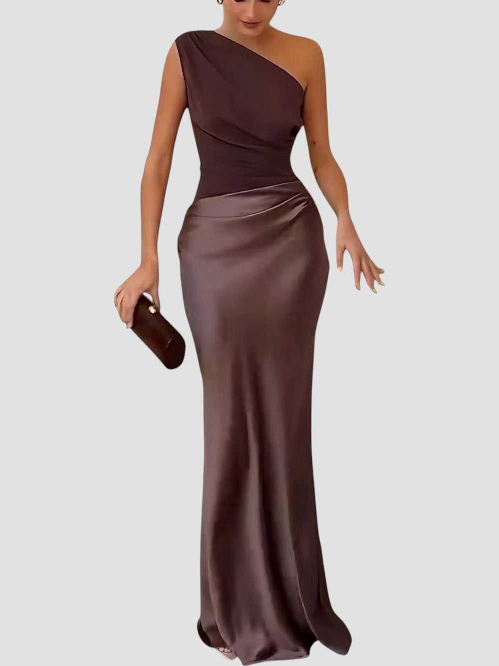 Lolanda Patchwork Pleated Dress