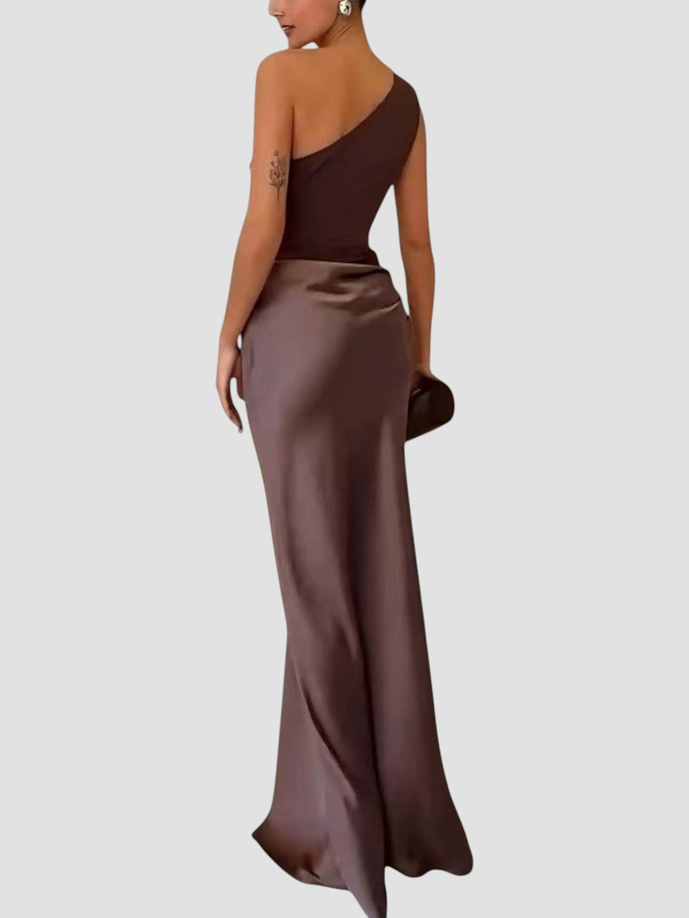 Lolanda Patchwork Pleated Dress