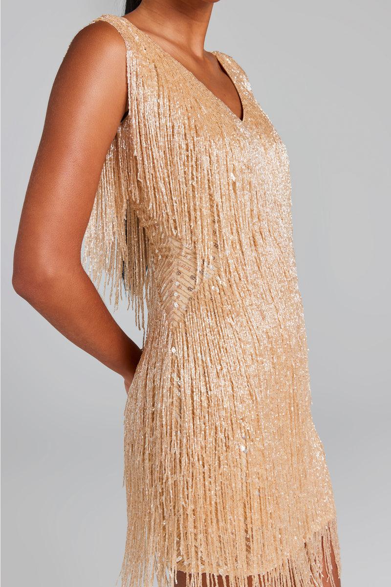 Vita Shimmer Mini Dress