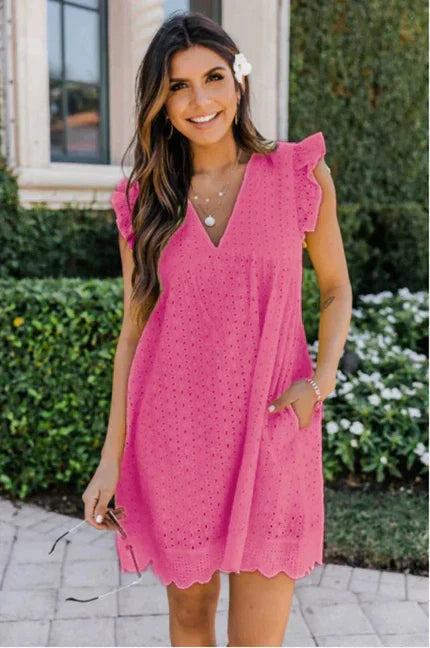 Khloe Lace Pocket Dress