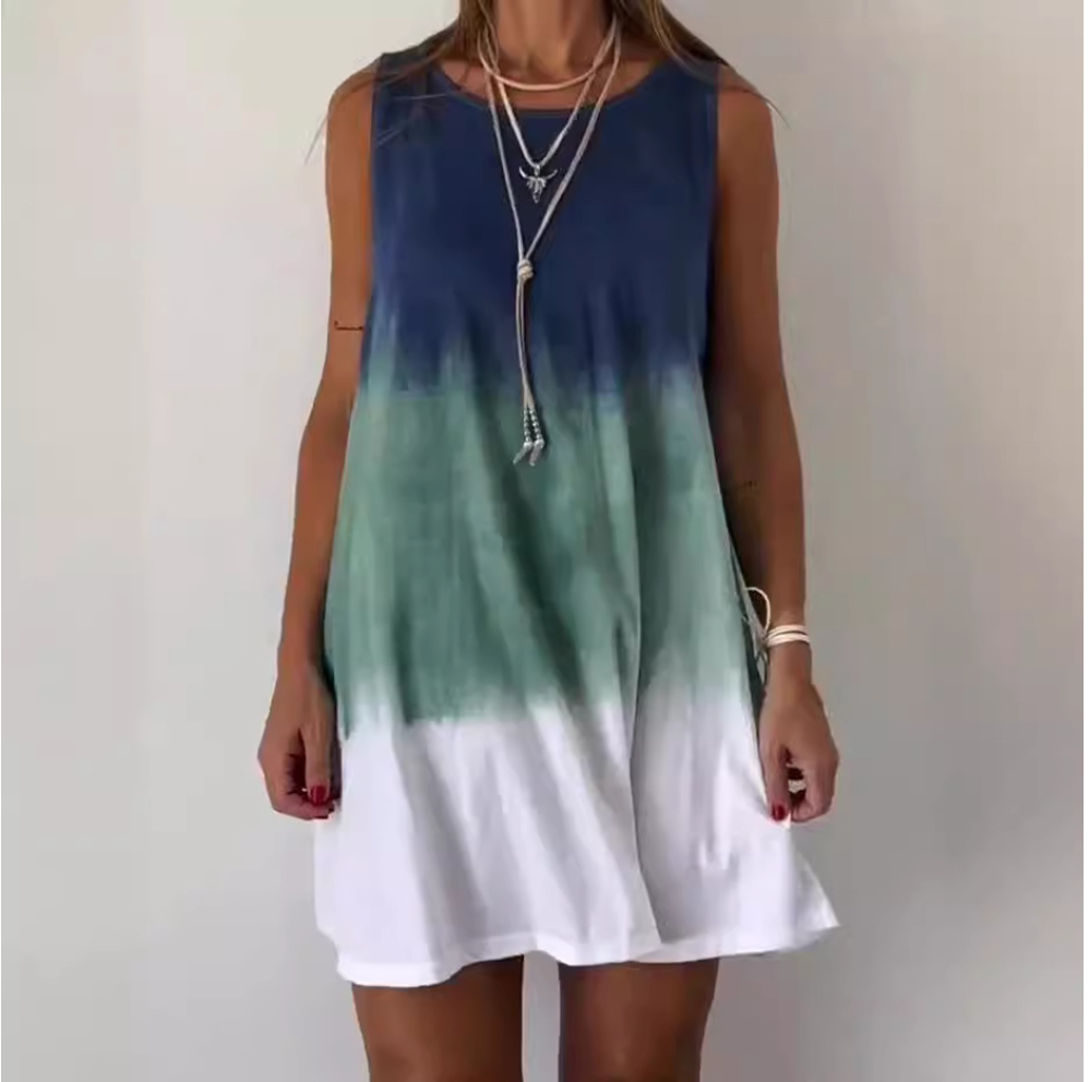 Rosalie Sleeveless Luxury Casual Dress