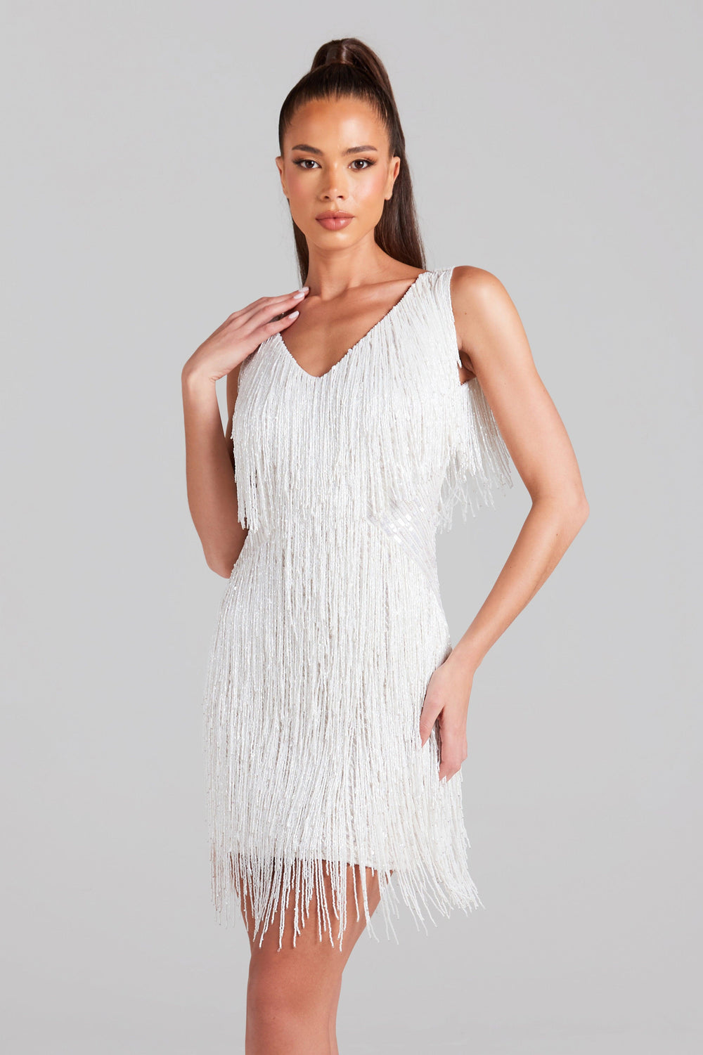 Vita Shimmer Mini Dress