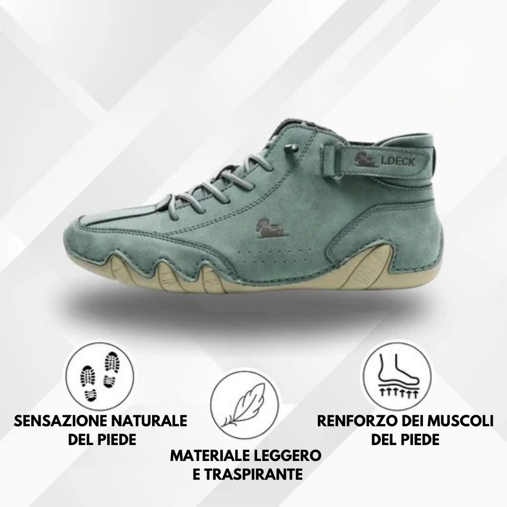 James Orthopedic Ergonomic Rubber Sole Walking Shoes