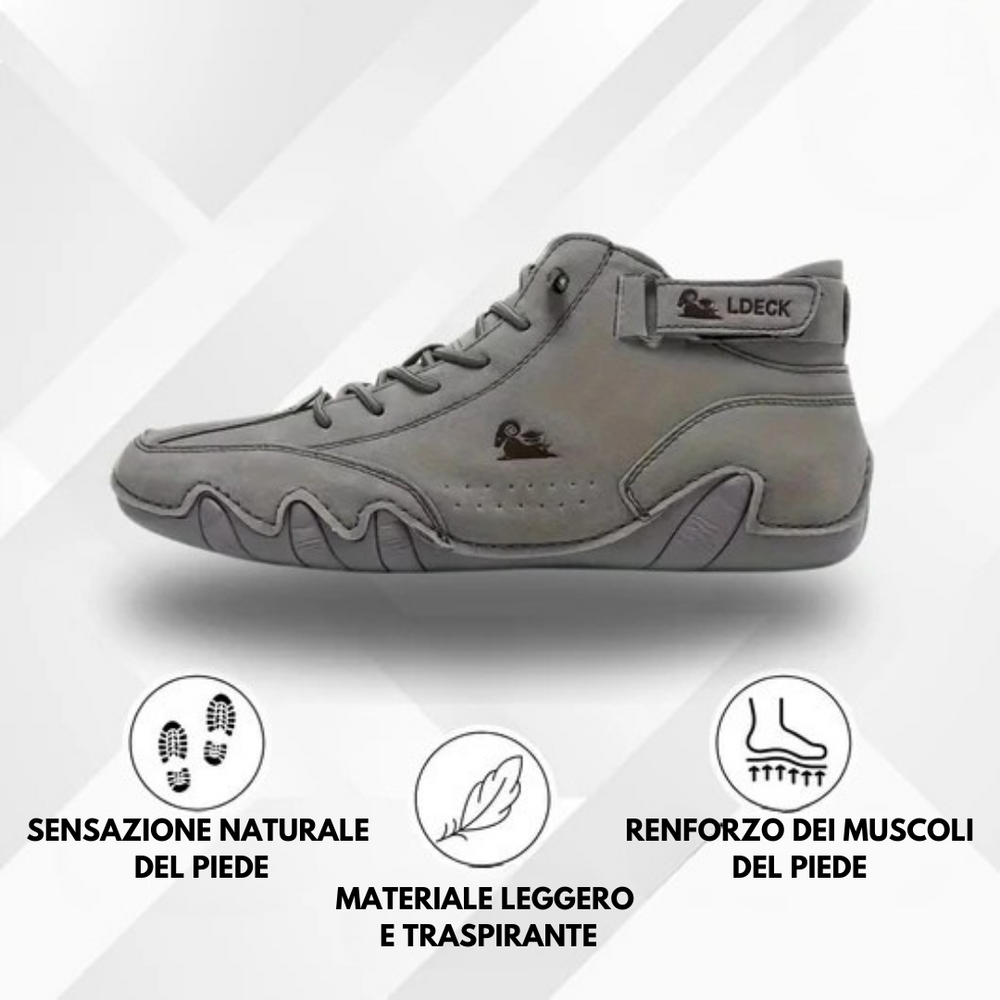 James Orthopedic Ergonomic Rubber Sole Walking Shoes
