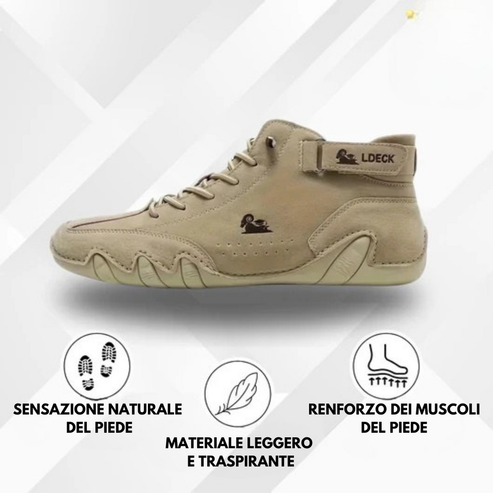 James Orthopedic Ergonomic Rubber Sole Walking Shoes