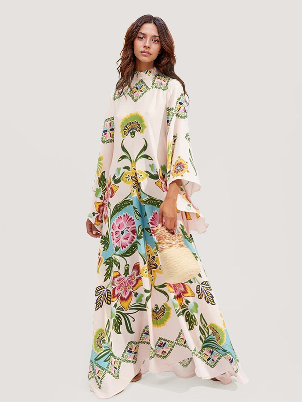 Zanira Long-Sleeve Floral Dress