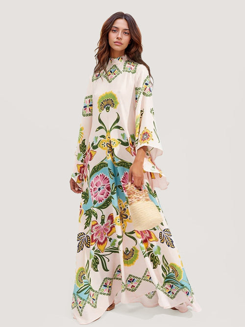 Zanira Long-Sleeve Floral Dress