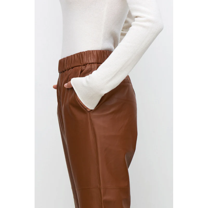 Ylvara Lederpants Im Harem-stil
