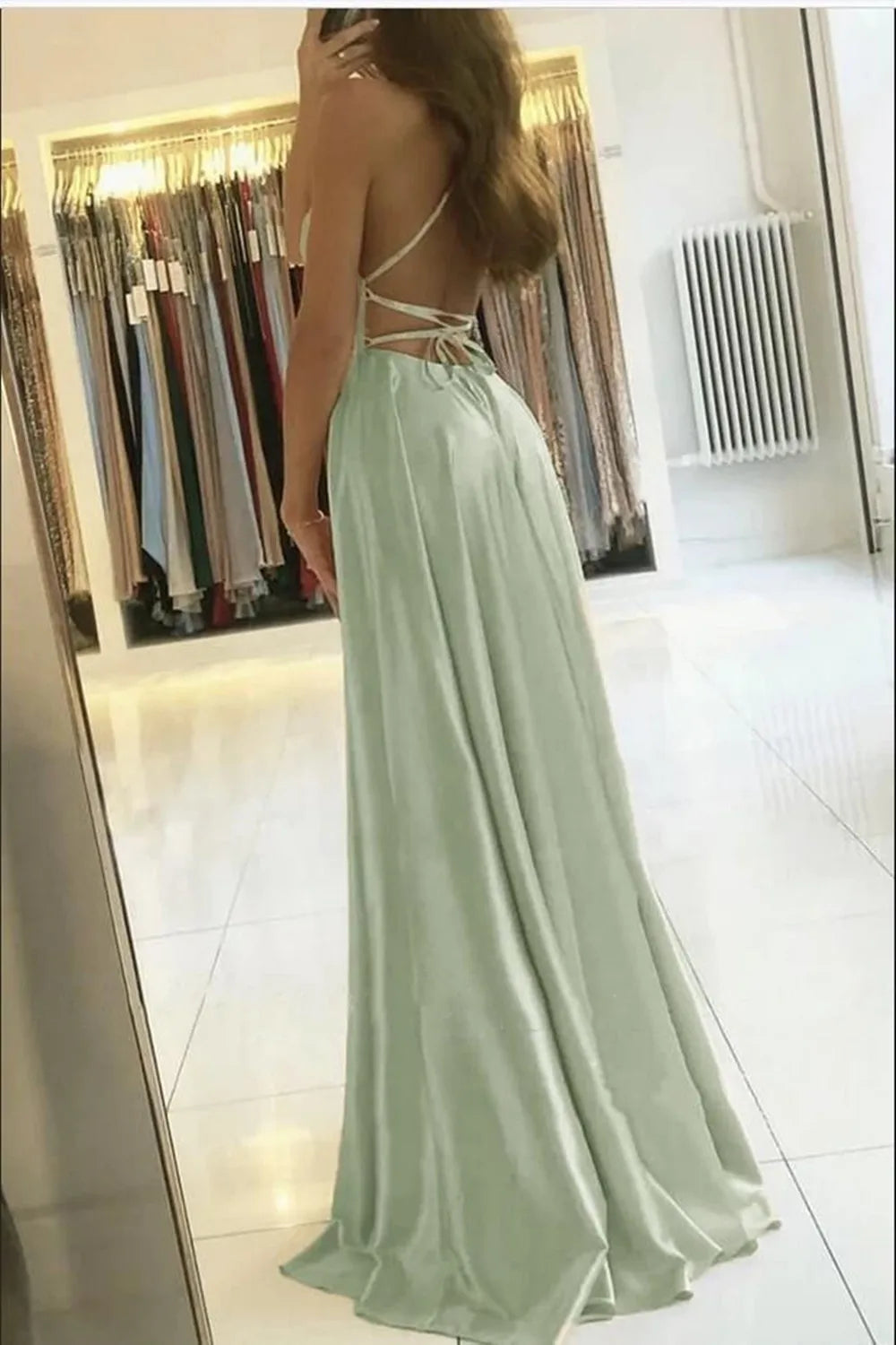 Elena Dress Satin