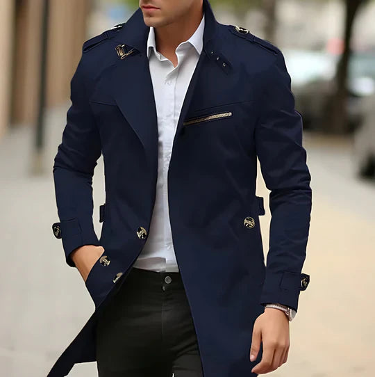 Bennett Tailored Wool-Blend Overcoat