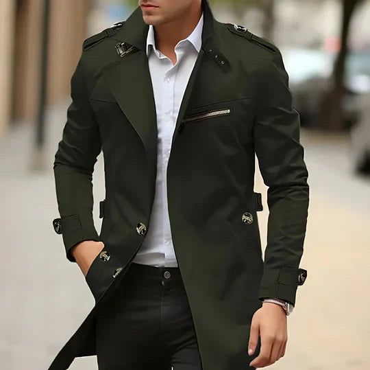 Bennett Tailored Wool-Blend Overcoat