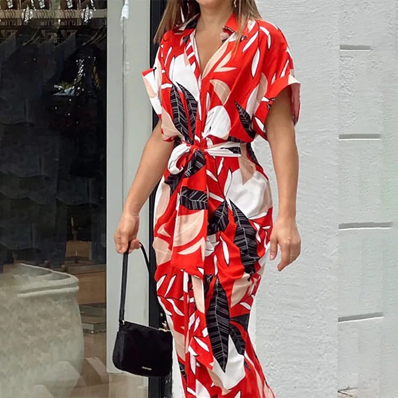 Amalia Wrap Maxi Dress