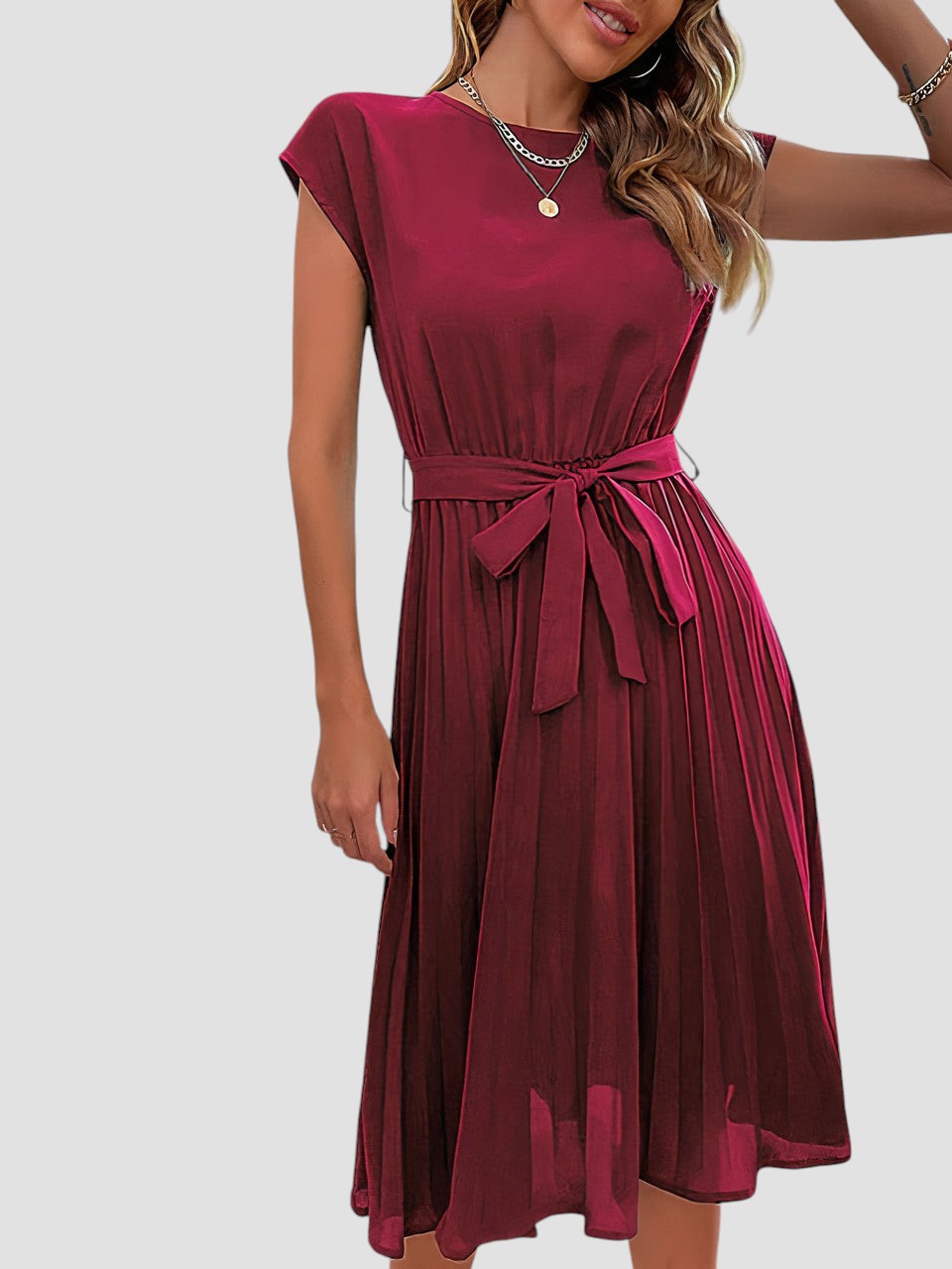 Jelica Pleated Dress