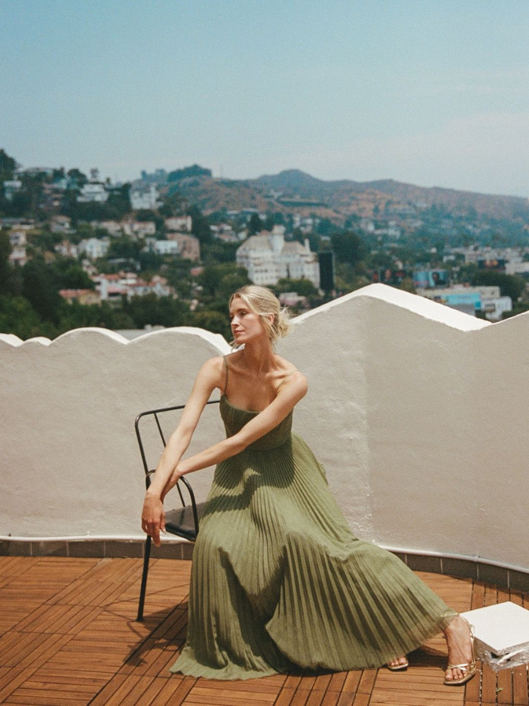 Lorelei Emerald Elegant Dress