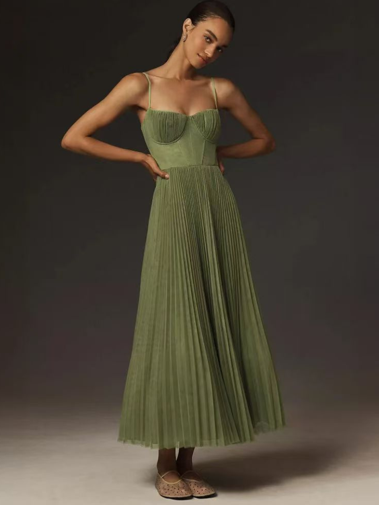 Lorelei Emerald Elegant Dress