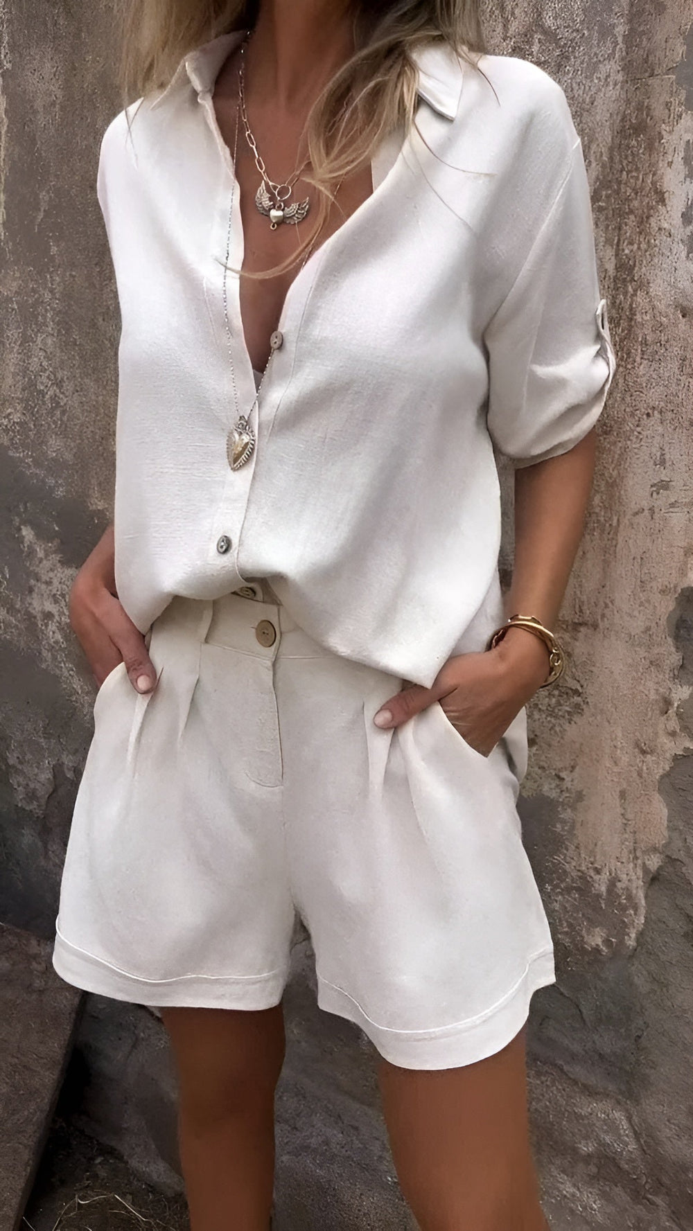 Malin Linen Summer Dress