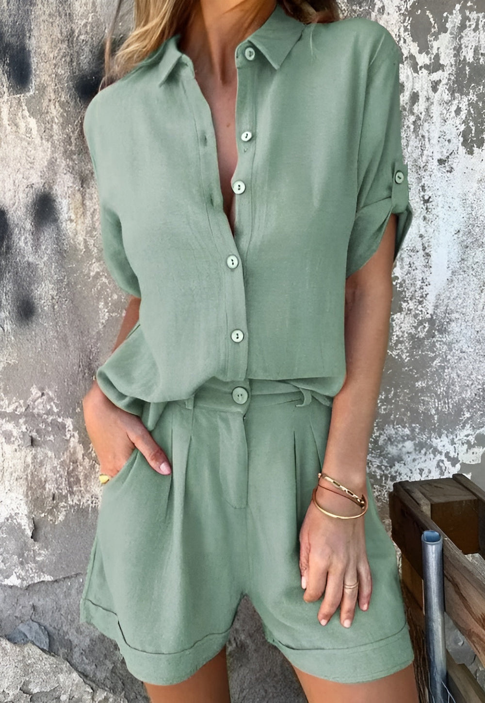 Malin Linen Summer Dress