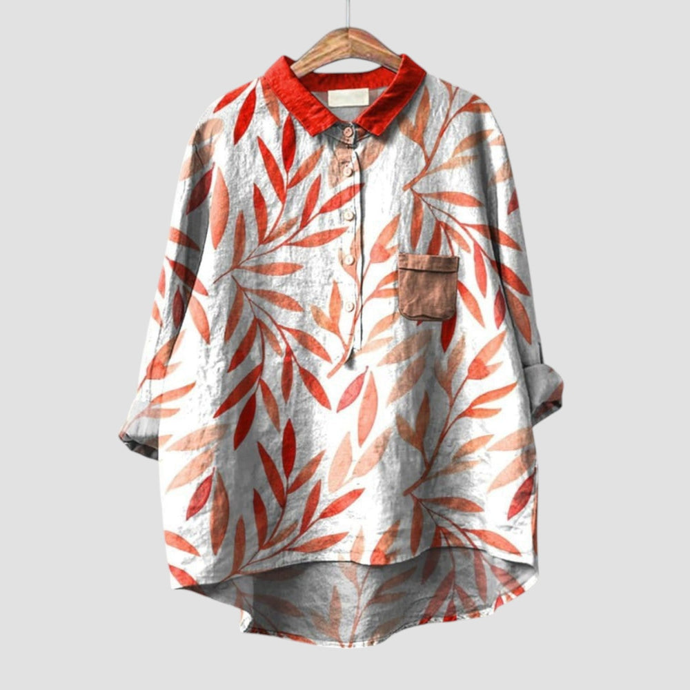 Marcella Statement Print Shirt