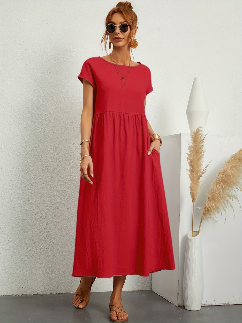 Elena Airy Spring Dress