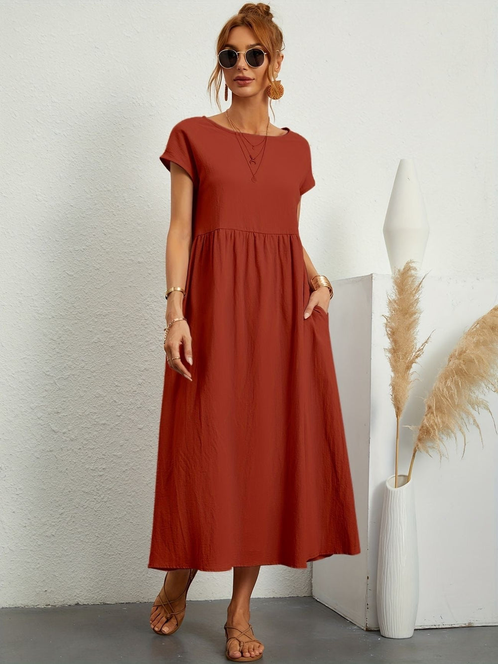 Elena Airy Spring Dress