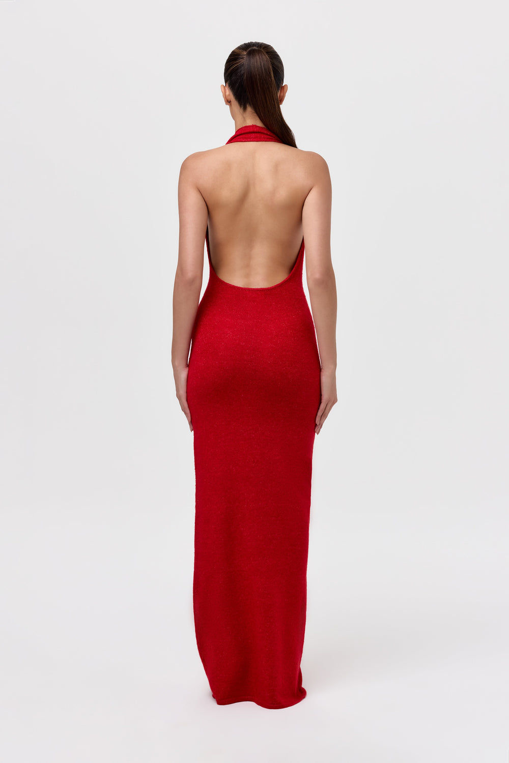 Lunara Halter Neck Maxi Dress