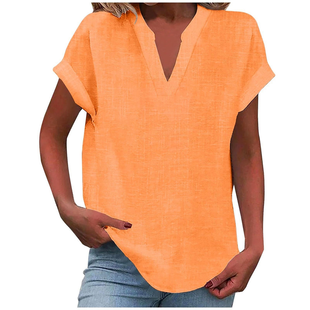 Nireia Casual V-Neck Blouse