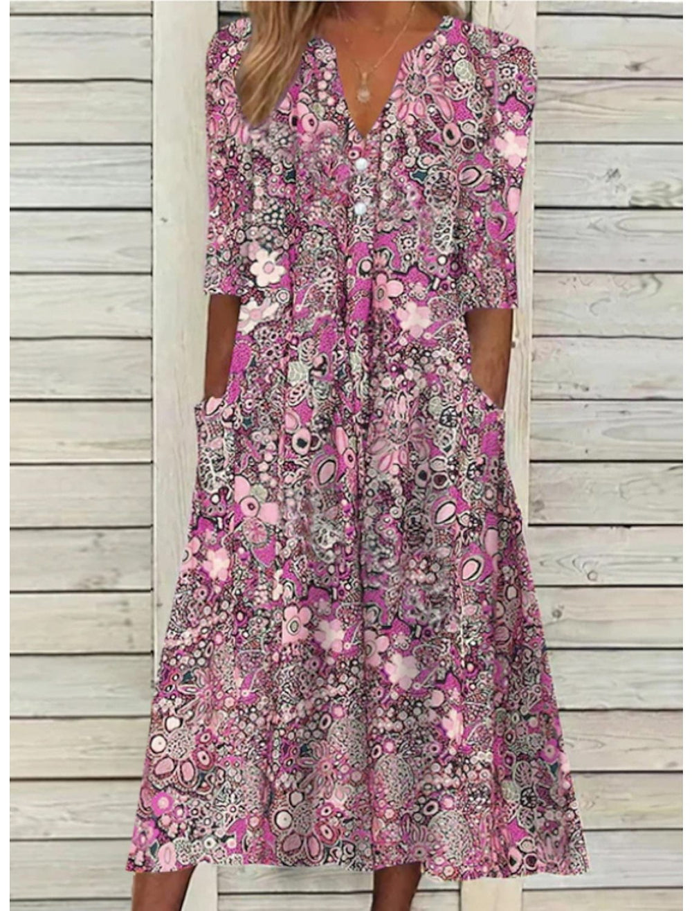 Raziela Flowing Dress