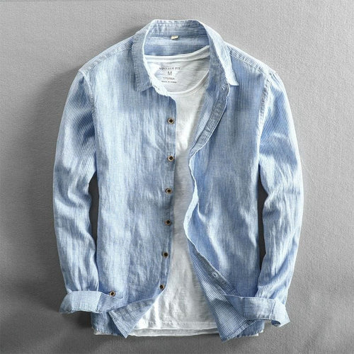 Malte Linen-Cotton Shirt for Casual Elegance