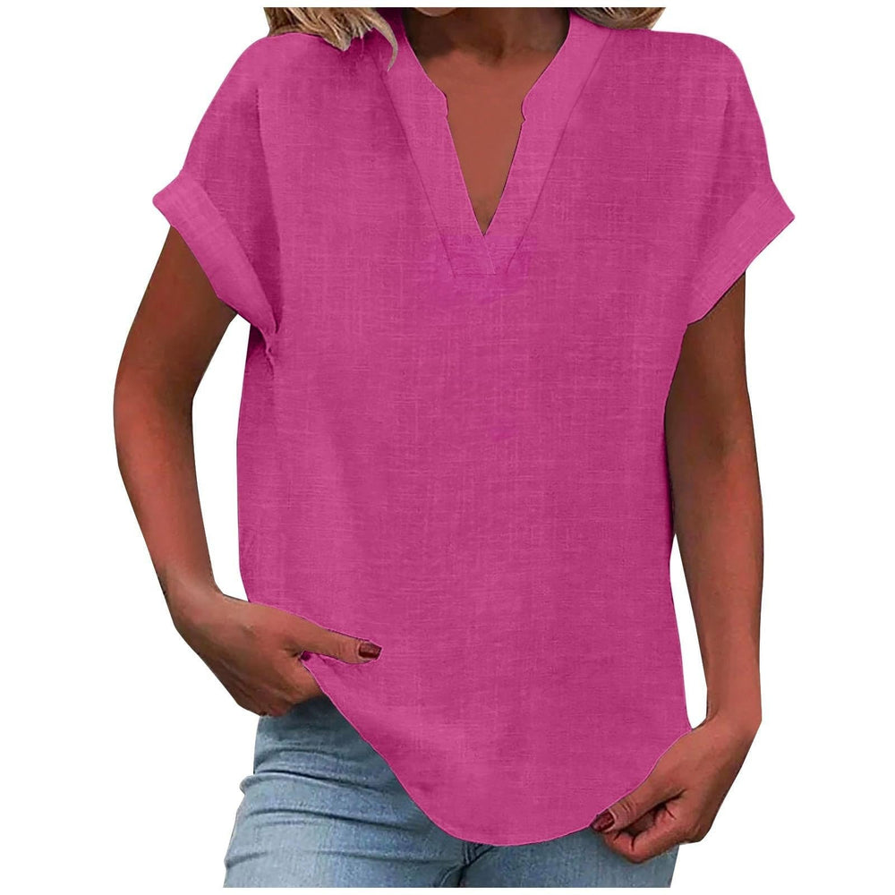 Nireia Casual V-Neck Blouse