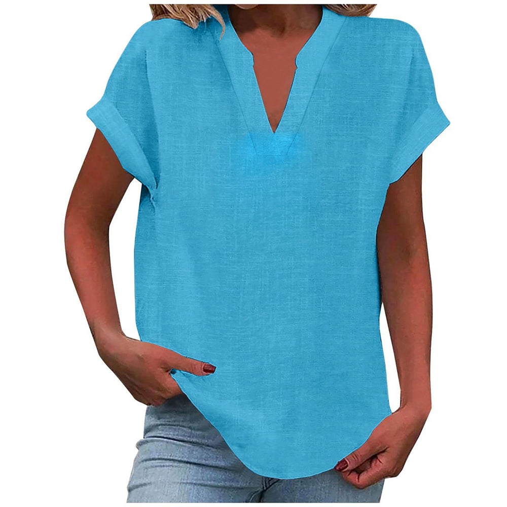 Nireia Casual V-Neck Blouse