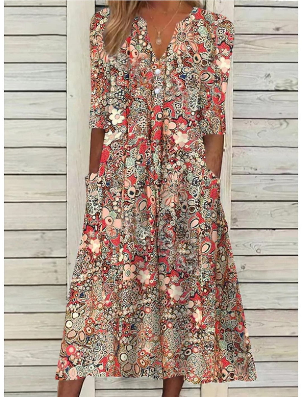 Raziela Flowing Dress