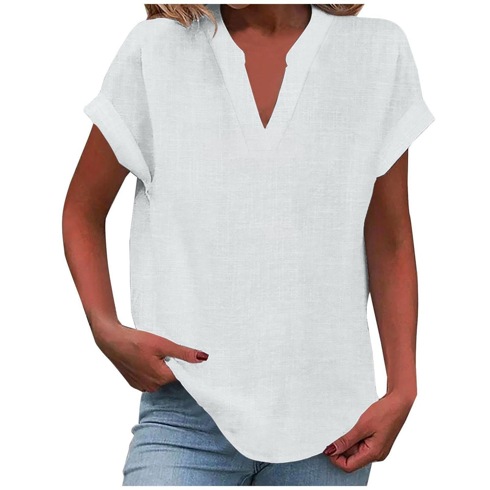 Nireia Casual V-Neck Blouse
