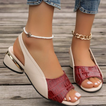 Leonie Block-Heel Comfortable Sandal