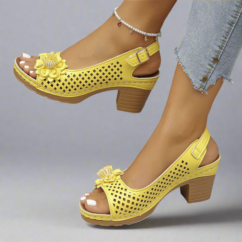 Edith Buckle Sandal