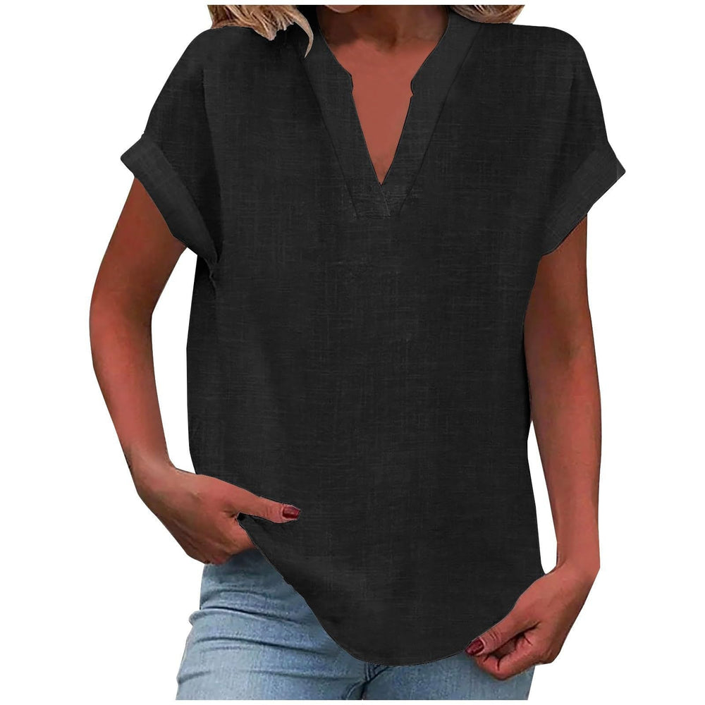Nireia Casual V-Neck Blouse