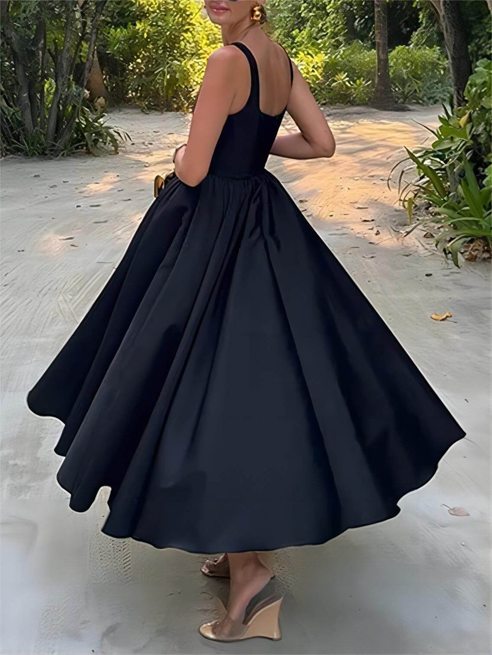 Stilvolles Maxi Dress Strapless Sleeveless