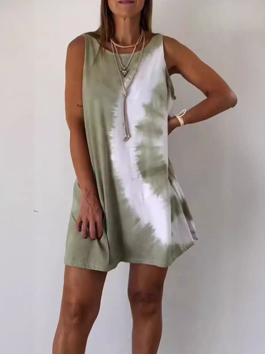 Rosalie Sleeveless Luxury Casual Dress