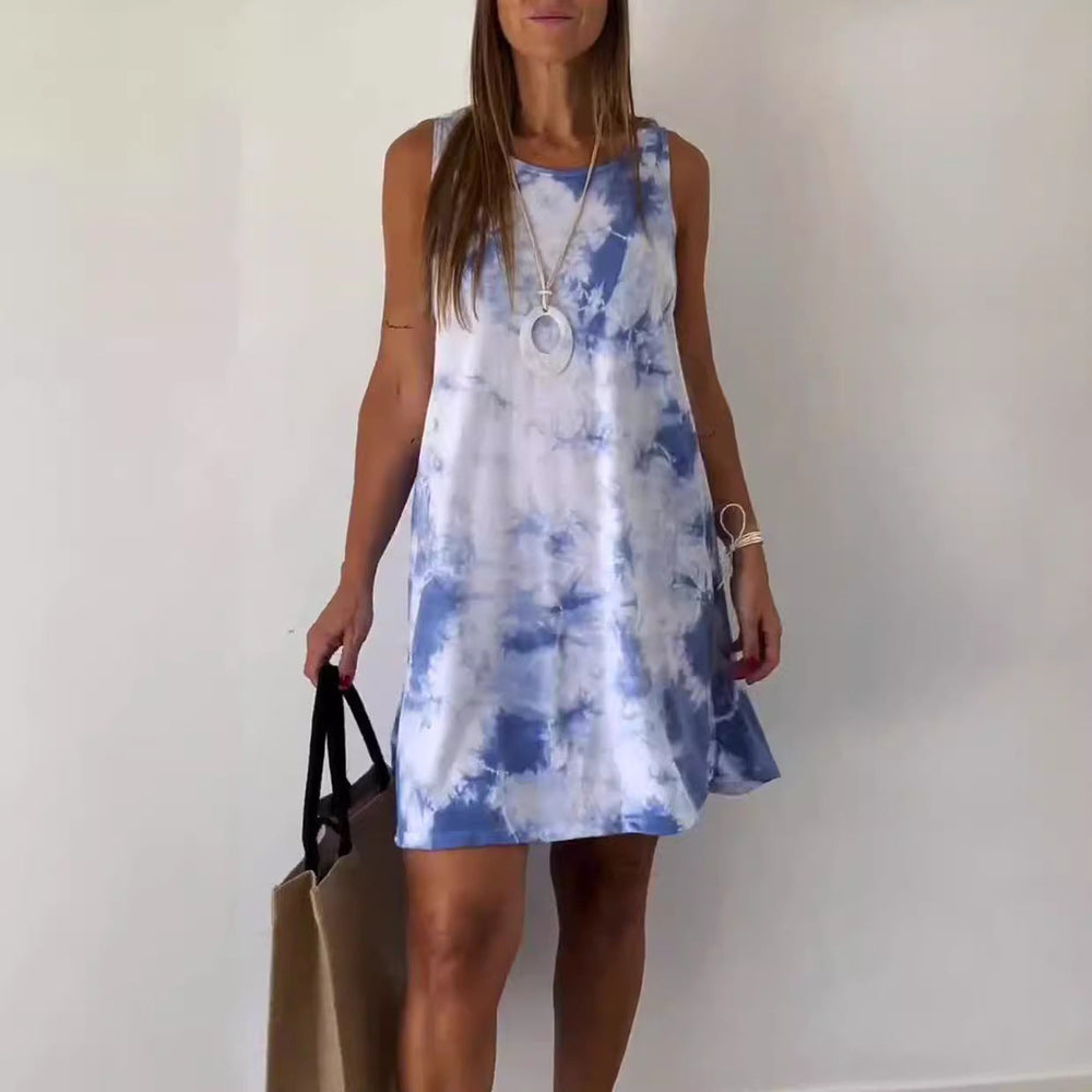 Rosalie Sleeveless Luxury Casual Dress